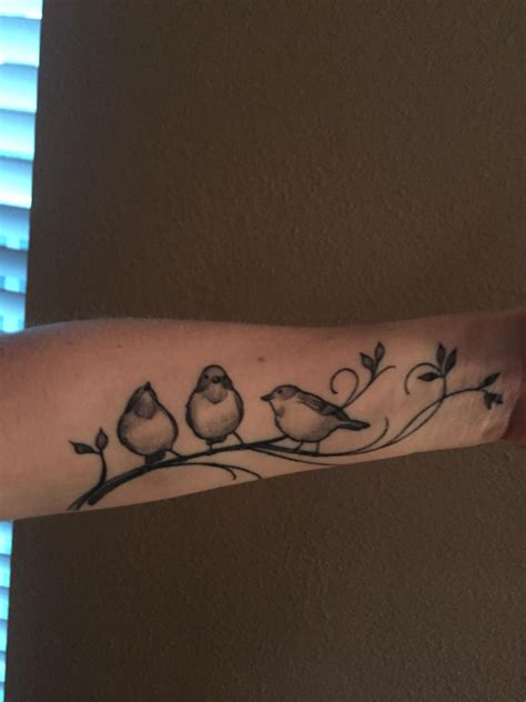 “3 Little Birds” by Amanda @ Sovereign Tattoo. Portland, OR : r/tattoos