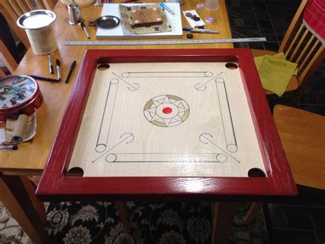 Diy Carrom Board The Playing Surface Carrom Board Diy Fun Events