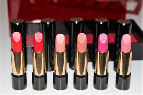 Lancome L'Absolue Rouge Lipstick for Fall 2016 Swatches