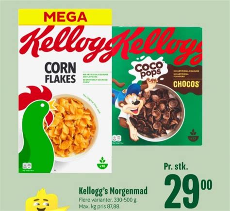 Kelloggs Coco Pops Morgenmadsprodukt Min Købmand april 2023 Alle