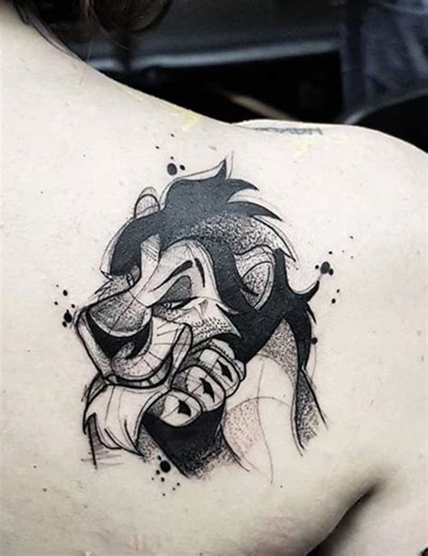 Lion King Scar Tattoo