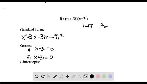 Solved In Exercises 1 4 Write The Polynomial In Standard Form And Identify The Zeros Of The