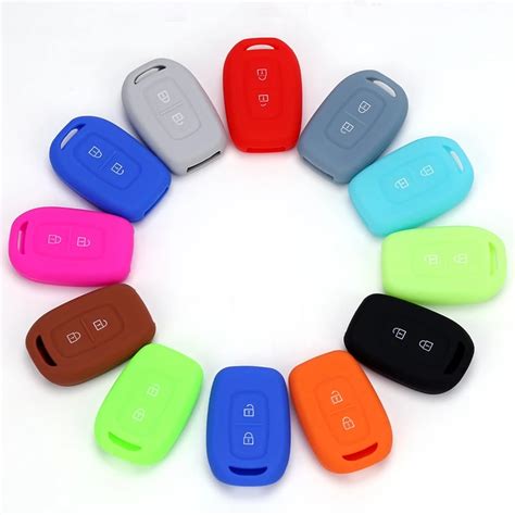 Hot Silicone Car Key Cover Case Shell Fob For Renault Duster Dacia