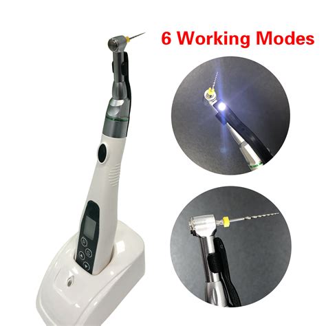 Dental LED Endo Motor 16 1 Contra Angle Wireless EBay