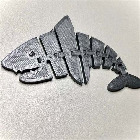 Download free STL file Articulated shark • 3D printing design ・ Cults