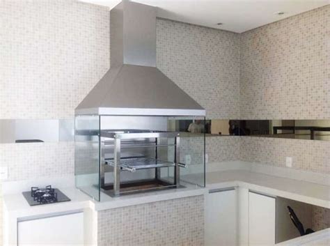 Churrasqueira De Inox E Vidro - Churrasqueira de Vidro: O Que é, Tipos, Vantagens e +67 Projetos