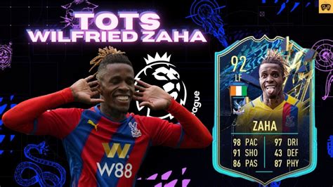 Wilfried Zaha Tots Player Review Youtube