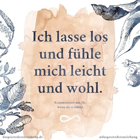 Ich Lasse Los Und F Hle Mich Leicht Und Wohl Ich Lasse Los Und