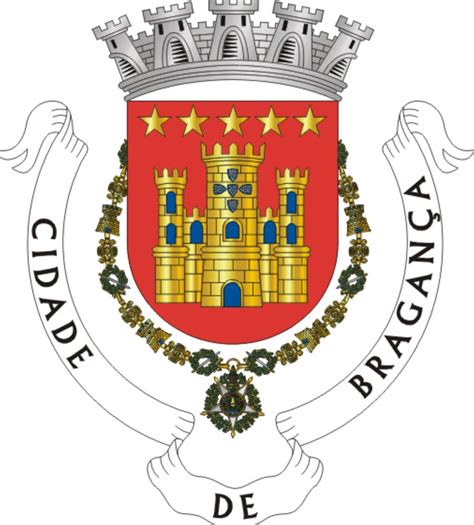 braganza coat  arms portugal braganca