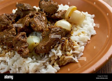 Couscous De Tajine D Agneau Marocaine Banque De Photographies Et D