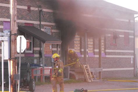 Fire Burns Down New York Mills Business Perham Focus News Weather