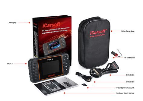 Porsche Diagnostic Tool Scanner Icarsoft Por Ii Carradio Ie