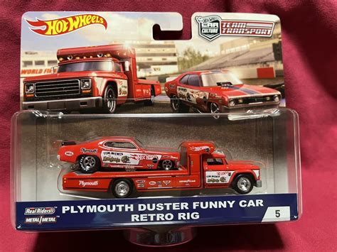 Yahoo オークション Hot Wheels TEAM TRANSPORT PLYMOUTH DUSTER FUN