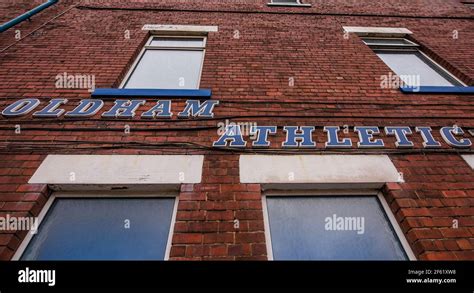 Boundary Park Oldham Athletic Fc Stock Photo Alamy