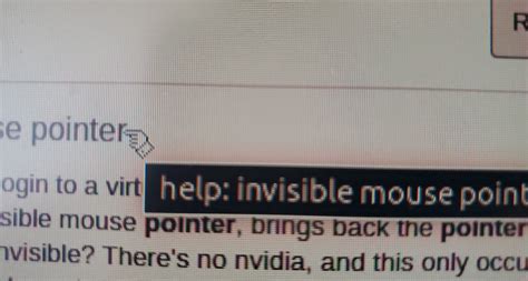 The hand/pointer mouse cursor changed after a snap refresh. How do I ...
