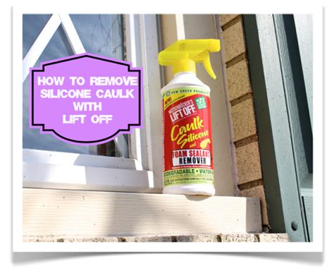 How To Remove Silicone Caulk With Lift Off Caulk Foam Sealant Remover