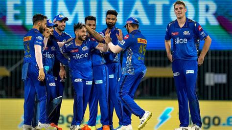 Lucknow Super Giants Vs Mumbai Indians Ipl Eliminator Action In