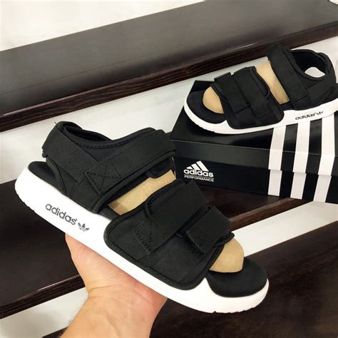 Купити Чоловічі сандалі Adidas Adilette Sandals літні м'які чорно-білі ...