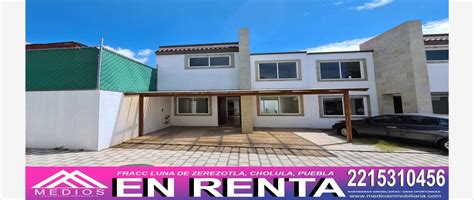 Casa En Luna Zerezotla Zerezotla Puebla En Rent Propiedades