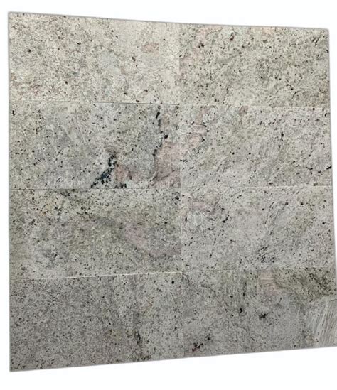 Polished Granite Colonial White Tile For Flooring Thickness 15 20 Mm