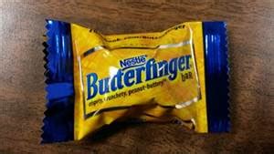 Calories in Nestle Butterfinger Miniatures and Nutrition Facts