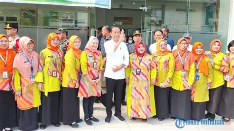 Presiden Jokowi Puji Pelayanan Rsud Ssma Pontianak Tribunpontianak Co Id