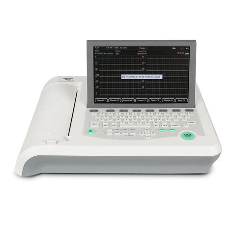 Touch Screen Channel Physical Examination Ekg Electrocardiogram