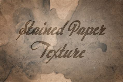 Free Stained Paper Texture | Design Panoply