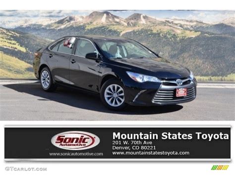 2015 Attitude Black Metallic Toyota Camry Le 123234266 Photo 11