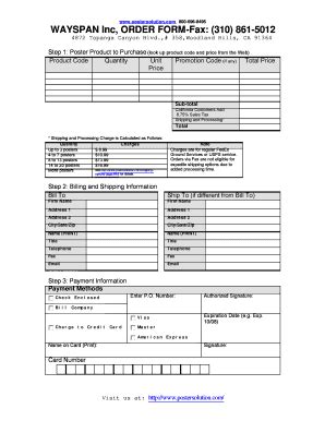 Fillable Online Purchase Order Form Ps V Doc Fax Email Print