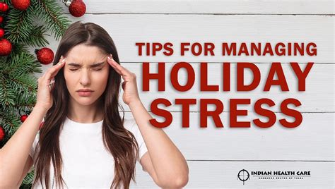 Tips for Managing Holiday Stress 