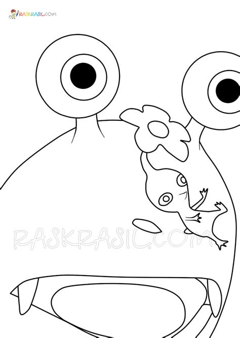 Pikmin 3 Deluxe Coloring Page New Images Free Printable