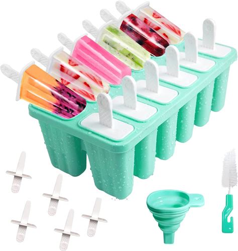 Amazon Cavity Ice Lolly Moulds Shapes Silicone Popsicle Molds