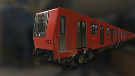 Alsthom MP 68 Tren Motriz Con Cabina 3D Model By Victor Hugo Franco