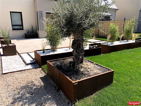 Jardinieres Acier Corten Et Bacs Acier Corten La Qualit Pro Par Ferigami