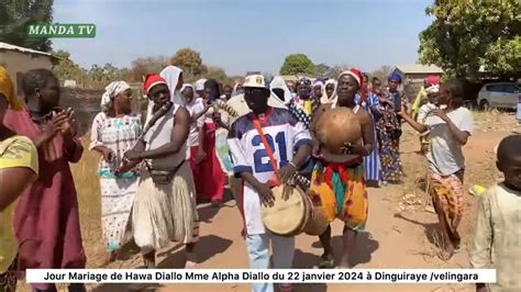 Jour Mariage De Hawa Diallo Mme Apha Diallo Du Janvier