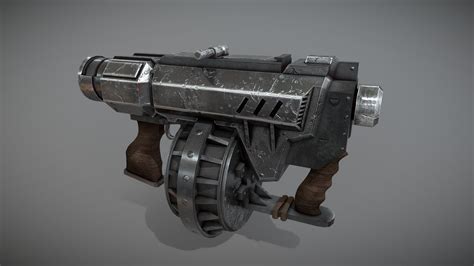 Dieselpunk Shotgun 3d Model By Alex Sanches Asanches F51df2f