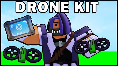 New Cyber Drone Kit Roblox Bedwars Youtube