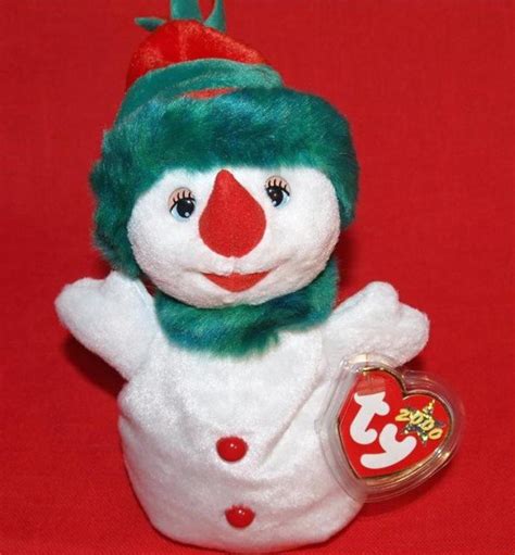 Snowgirl The Snowman Ty Beanie Baby Retired 2000