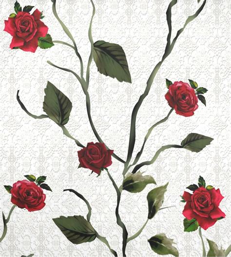 Wellsay Ivy Rose Flower Floral Large Dishwasher Magnet Magnetic Cover