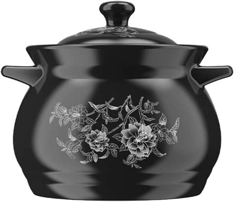 Amazon L Ceramic Stew Pot Ceramic Hot Pot Soup Stew Pot Cooking Clay Pot Stew Pan Earthen