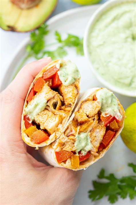 Chicken Fajita Wraps - Everyday Delicious