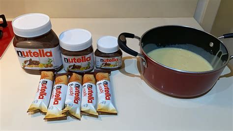 Fiz Um Mega Brigadeiro Todos Os Tamanhos De Nutella Do Mercado