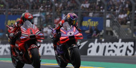 Moto Gp Martin Trionfa A Le Mans Bagnaia Beffato Terzo Giornale