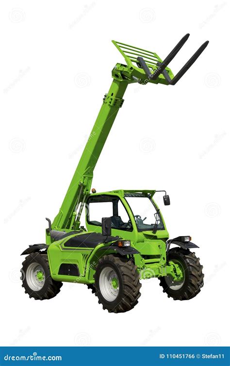 Telescopic Handler Stock Photo Image Of High Cargo