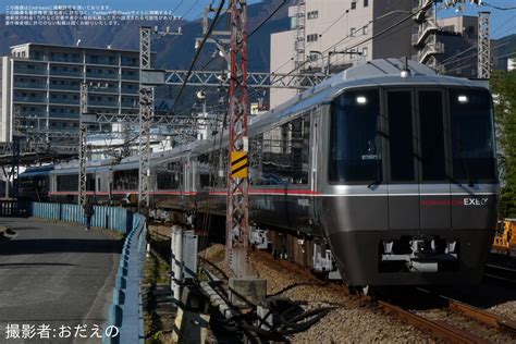 2nd Train 【小田急】30000形30254f30254×6重要部検査明け試運転の写真 Topicphotoid83041