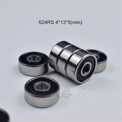 Rs Mm Pieces Abec Bearing Pcs Rubber Sealed Miniature