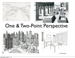 One and Two- Point Perspective | PPT