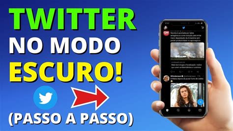 Como Deixar O Twitter Preto No Android Ao Ativar O Modo Escuro