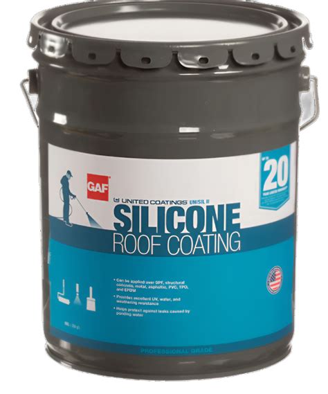 GAF Silicone Roof Coating (formerly Unisil II Silicone Roof Coating "S ...